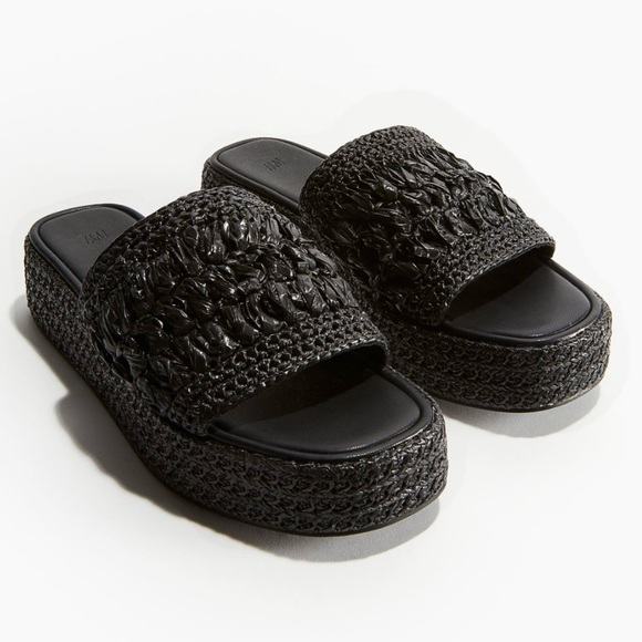 Espadrille Style Platform Sandals! Worn Once! 🩷 - Picture 9 of 12